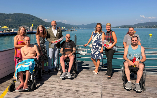 Durch die neuen und elektronischen Türöffner wird der Zugang zum Strandbad für Menschen mit eingeschränkter Mobilität erleichtert. | Foto: Büro Wassermann