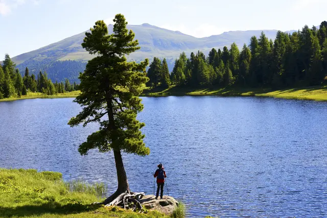 Idyllisch: Der Schwarzsee auf der Turracher Höhe.