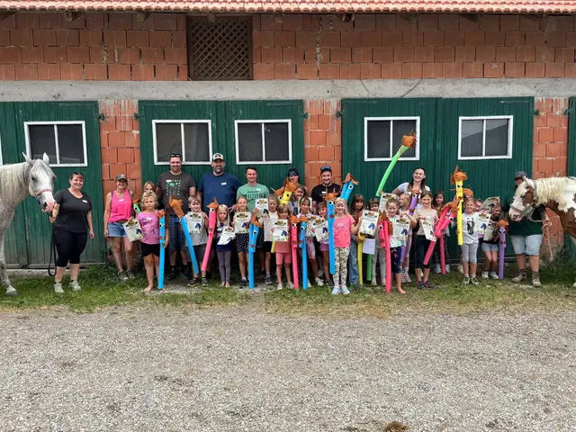Zahlreiche Kinder verbrachten einen abwechslungsreichen Tag am Reiterhof Perfahl mit Pferden, Spiel, Kreativität und viel Bewegung. | Foto: FPÖ Prambachkirchen