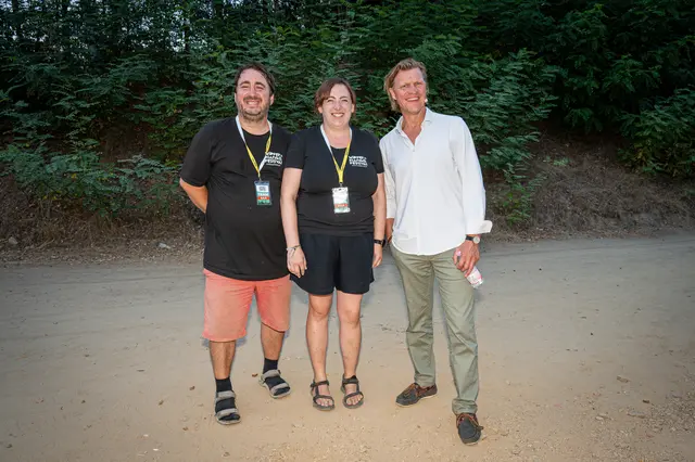 Sebastian Streibel, Eva Kaufmann und Kabarettist Gery Seidl. | Foto: Johannes Ehn