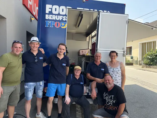 Das FPÖ-Team bereitet in Puch alles für den großen Ansturm vor. | Foto: FPÖ Hollabrunn