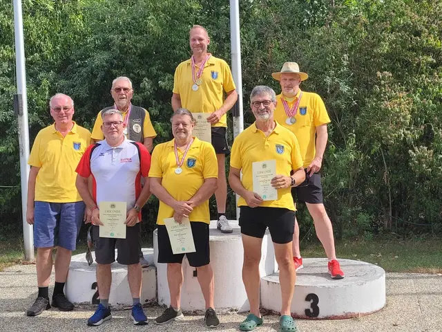 Mit 46 Treffern von 50 möglichen Wurfscheiben ließ er die Konkurrenz hinter sich und sicherte sich den Österreichischen Meistertitel. | Foto: Delasch