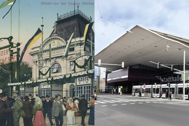 Die Grazer Messe hat sich deutlich verändert. | Foto: Sammlung Kubinzky/Konstantinov