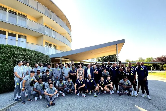 Die Mamelodi Sundowns aus Südafrika bereiteten sich im Stegersbacher Hotel Allegria auf die Fußballsaison 2026/27 vor. | Foto: Allegria