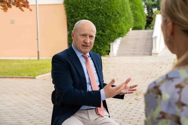Wassyl Chymynez wird zukünftig nicht mehr die diplomatischen Geschicke seines Heimatlandes in Österreich leiten. (Archiv) | Foto: Martin Baumgartner