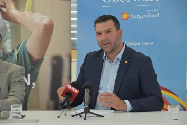 Der neue Gesundheit Burgenland-CEO zog Bilanz über die ersten (knapp) 100 Tage. | Foto: MeinBezirk/Michael Strini