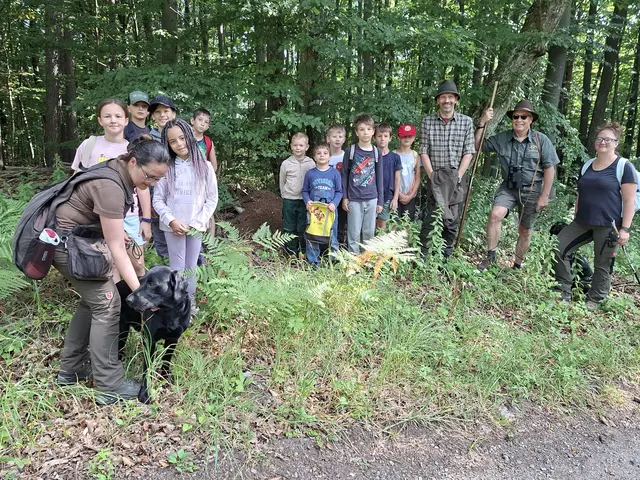 Bei diesem Kindertag im Jagdrevier standen Natur, Wildtiere und ein verantwortungsvoller Umgang miteinander und mit der Natur im Mittelpunkt.  | Foto: G.Steiner