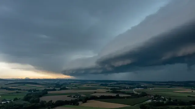 In der zweiten Nachthälfte und am frühen Donnerstagmorgen könnten Gewitter über Oberösterreich ziehen. | Foto: Doms
