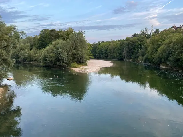 Niedrige Pegel prägen derzeit das Bild zahlreicher Bäche und Flüsse im Land – darunter auch die Steyr (Foto). | Foto: MeinBezirk/Kaiser