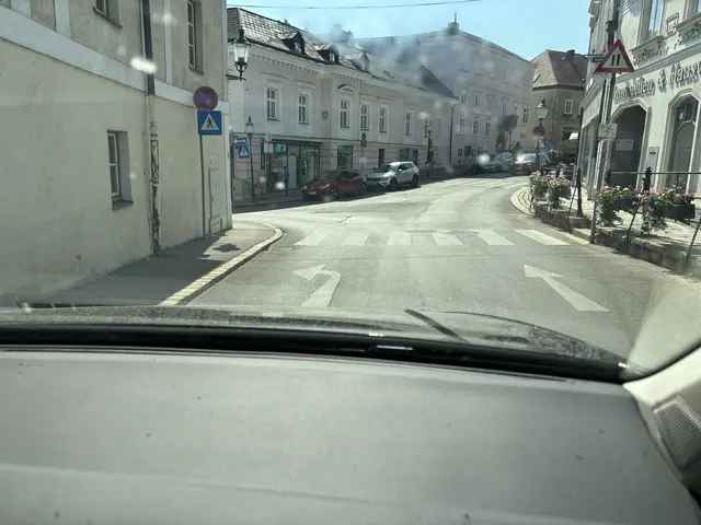 In Perchtoldsdorf: Hier reihen sich immer wieder viele Verkehrsteilnehmer falsch ein.