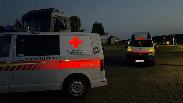 Die Einsatzkräfte kontrollierten den Kellerbereich, nachdem es dort zu einer starken Rauchentwicklung gekommen war. | Foto: DOKU-NÖ