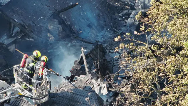 Durch die derzeitigen Wetterbedingungen breitete sich der Brand rasch aus | Foto: AFKDO Bruck/Leitha