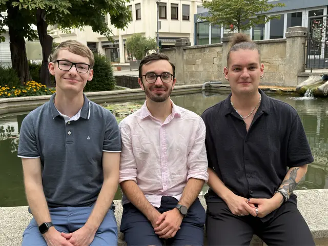 Neuer Landesvorstand bei den JUNOS Burgenland gewählt: Daniel Szankovich, Philipp Gruber und Marvin Feigl | Foto: JUNOS Burgenland