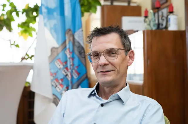 Peter Teix hat kein Problem damit, wenn die Neunkirchner mit ihm per du sind. | Foto: Santrucek