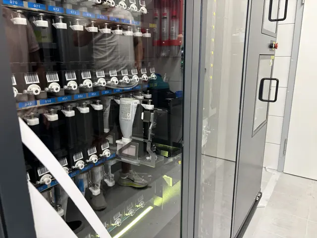  Zusätzlich wurde eine hochmoderne Farbmischanlage welche Farben exakt anmischt und somit jeden Farbton trifft.  | Foto: Leonie Stanzel
