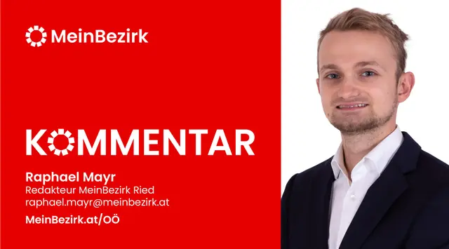Raphael Mayr, Redaktion Ried. | Foto: MeinBezirk
