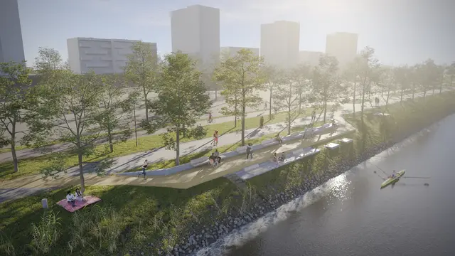 Der Ruhebereich lädt zum Entspannen ein. | Foto: Architekturkollektiv G.U.T.
