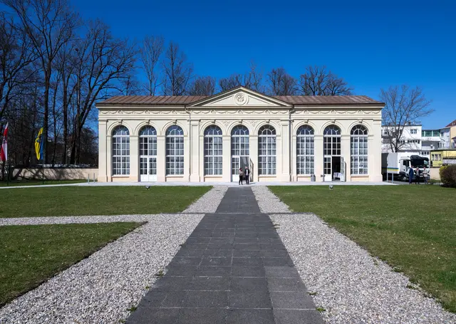 Das Palmenhaus in Gmünd wird generalsaniert und für die Landesausstellung 2028 fit gemacht. | Foto: NLK Filzwieser