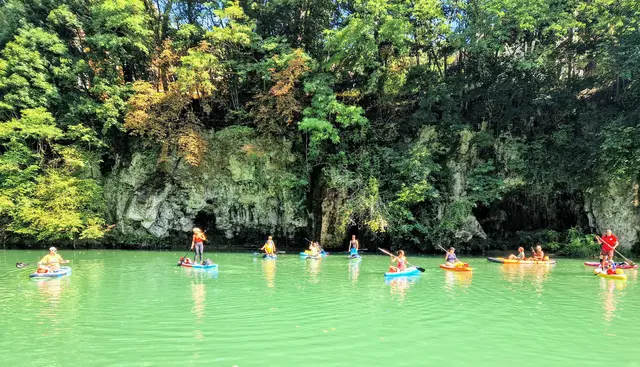 Mit SUP, Kajak und Kanu werden bei der Drau-Uferreinigung wieder zahlreiche Helfer unterwegs sein, um Müll aus dem Fluss und von den Ufern zu entfernen. | Foto: Stefan Salzmann