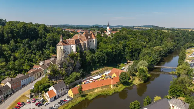 Die Stadt Raabs an der Thaya kann auf eine lange Geschichte zurückblicken, richtet den Blick aber auch auf die Zukunft. | Foto: Gerald Pfabigan