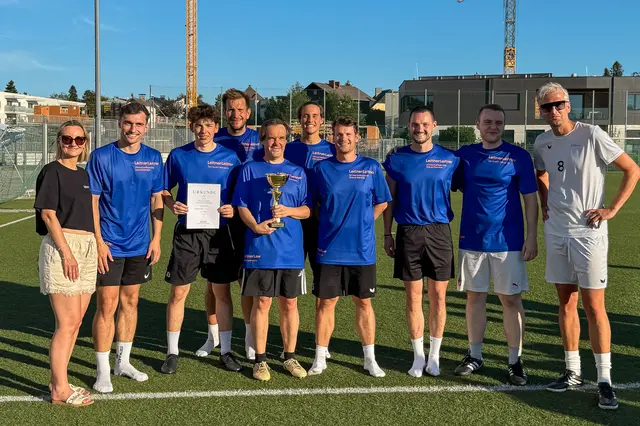 Das Team von LeitnerLeitner-Rechtsanwälte holte sich beim Charity-Turnier Platz eins.  | Foto: EPV