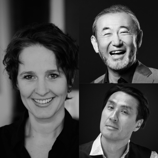 Johann von der Deken, Joji Hattori (hinten) und Hyung-Ki Joo. | Foto: Festspiele Golling