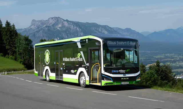 Seit 2025 verkehrt der Gaisbergbus vollständig emissionsfrei. | Foto: Albus Salzburg/Scheinast