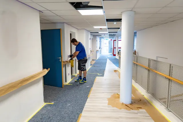 Die Bauarbeiten im "Haus Lukas" sollen im Oktober abgeschlossen werden. Danach soll die Einrichtung schrittweise bezogen werden. | Foto: Land Salzburg/Neumayr/Hofer
