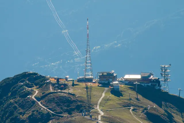verschandelte Berglandschaft, Krahberg, Venet, Venetbahn, Landeck, Zams, Fließ