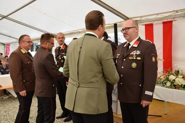 Die Auszeichnungen verdienter Kameraden war einer der Höhepunkte der Veranstaltung. | Foto: FF Hohenkogl/Mitterdorf