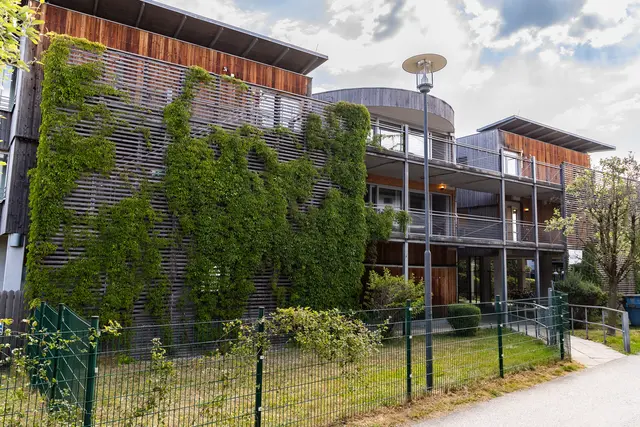 Die Bauarbeiten im "Haus Lukas" sollen im Oktober abgeschlossen werden. Danach soll die Einrichtung schrittweise bezogen werden. | Foto: Land Salzburg/Neumayr/Hofer