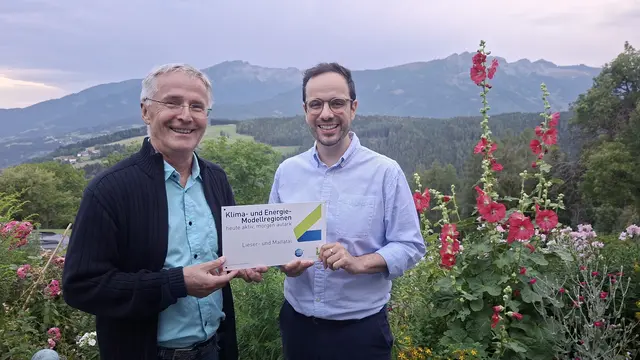 Generationswechsel in der KEM-Region Lieser- und Maltatal: Hermann Florian verabschiedet sich nach zwölf Jahren in den Ruhestand. Mit Martin Steinbacher übernimmt ein gebürtiger Kärntner die Leitung. | Foto: Nockregion