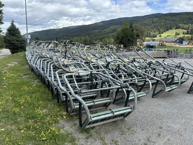 Insgesamt 211 Sessel waren es ursprünglich ...