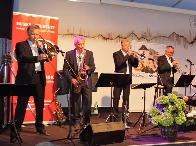 SuperBrass kommt wieder auf die Burg Golling. | Foto: Josef Wind