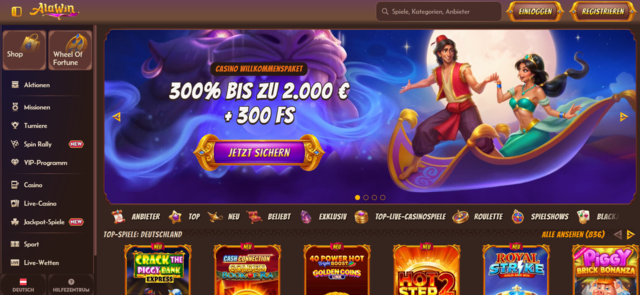 Alawin webseite