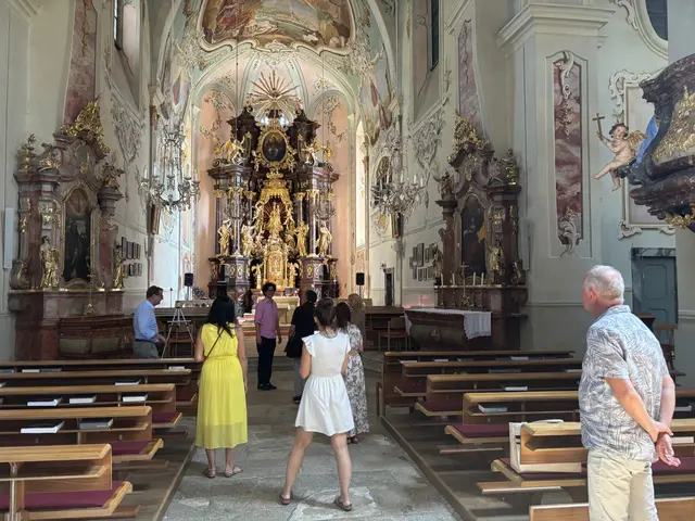 Blick ins Innere der Kirche Maria Lebing, in der das Festival stattfinden wird. | Foto: Alexander Schmaranzer/MeinBezirk