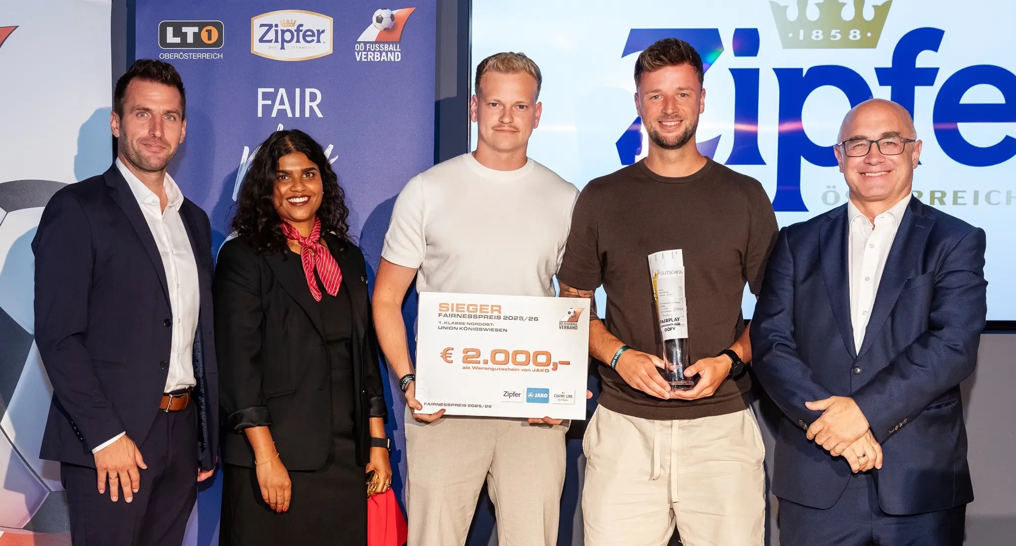 Football: Fair Play Awards for Union Königswiesen and SPG Pregarten - | ...
