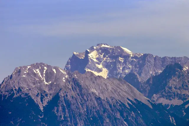 Zugspitze; Wettersteingebirge, Österreich, Deutschland,