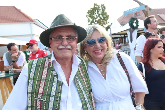 Franz Gartner mit seiner Frau Sonja. | Foto: Manfred Wlasak