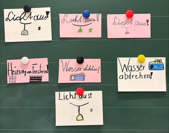 "Licht aus!" Auch simple Maßnahmen tragen ihren Teil zum Energiesparen bei. | Foto: Elena Blagojevic