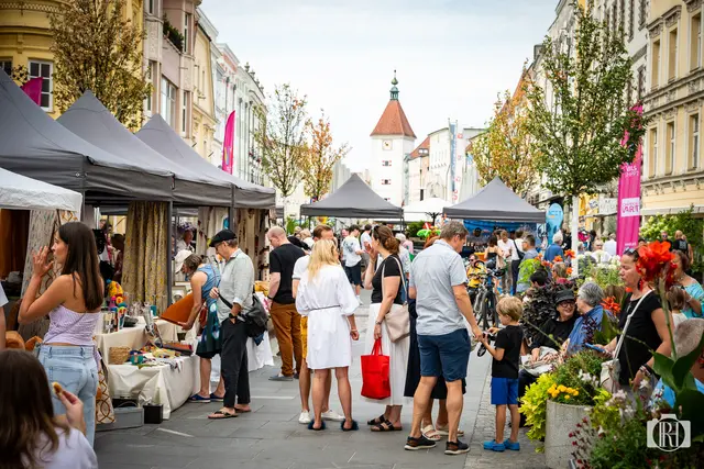 Shoppen und Stöbern nach Herzenslust: Der Welser Schnäppchenmarkt wurde wieder zum Einkaufserlebnis. | Foto: Rene Hauser