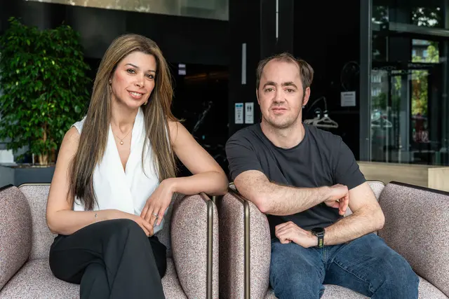 "Share Your Party": Gründerin Sherin Strobl mit Co-Founder Mattia Geremicca   | Foto: Share Your Party