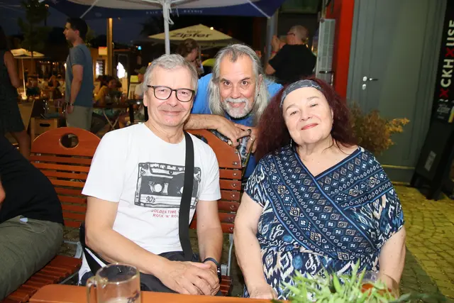 Wolfgang Descho, Joe Eder und Irina