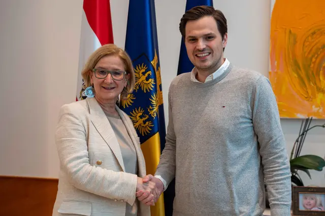 Landeshauptfrau Johanna Mikl-Leitner und BR Sebastian Stark betonen die Bedeutung der Regionalförderung für die Zukunftsfähigkeit der Regionen. | Foto: Volkspartei Niederösterreich