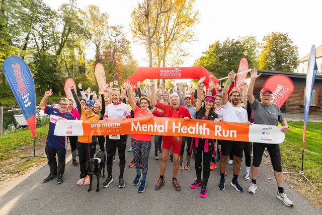 Das Anmeldeportal für den dritten Mental Health Run in Klagenfurt hat geöffnet. | Foto: pro mente gruppe kärnten/Nicolas Zangerle