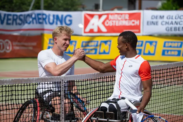 Impressionen vom Vorjahr beim 36. internationalen Rollstuhltennisturnier in Groß Siegharts. | Foto: Gernot Blieberger Fotoblie www.mcblie.at