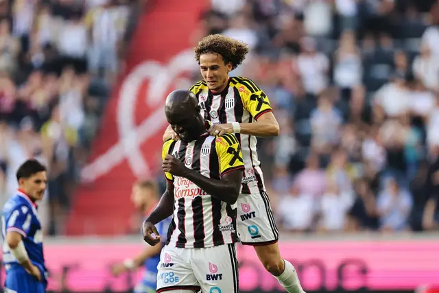 Erfolgreicher Auftakt des LASK in der Raiffeisen Arena: Samuel Adeniran erzielte beim 3:0 gegen den GAK zwei Tore. | Foto: Reischl