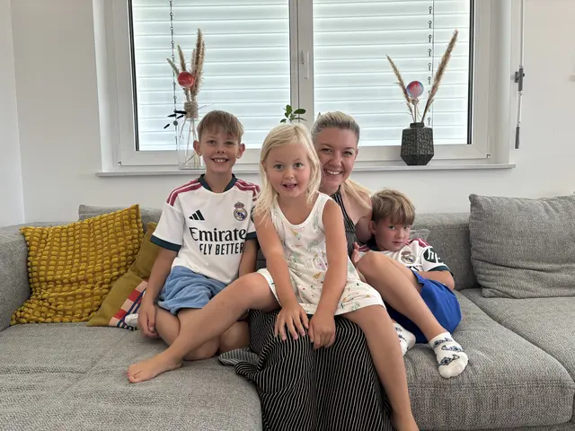 Für ihre drei Kinder könnte sich Nicole kein besseres Leben als in Zlan vorstellen. | Foto: MeinBezirk.at/Michaela Erlacher
