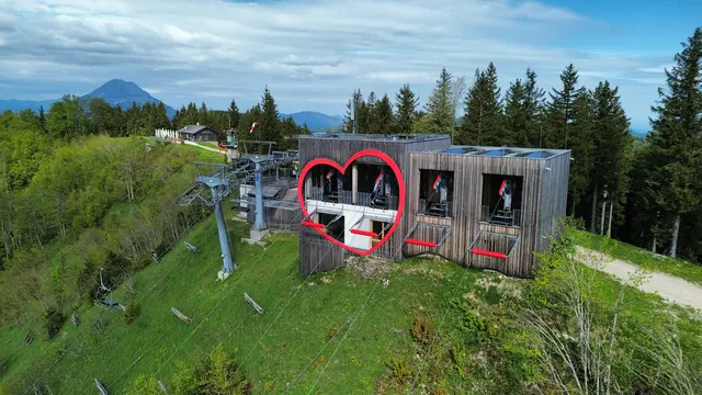Die Zipline bei den Annaberger Liften verbuchte heuer einen neuen Rekord. | Foto: Annaberger Lifte_Bernjamin Koiser