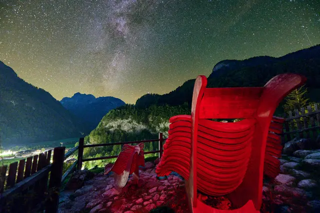 Nachtlandschaft in Weißbach | Foto: Othmar Ortner